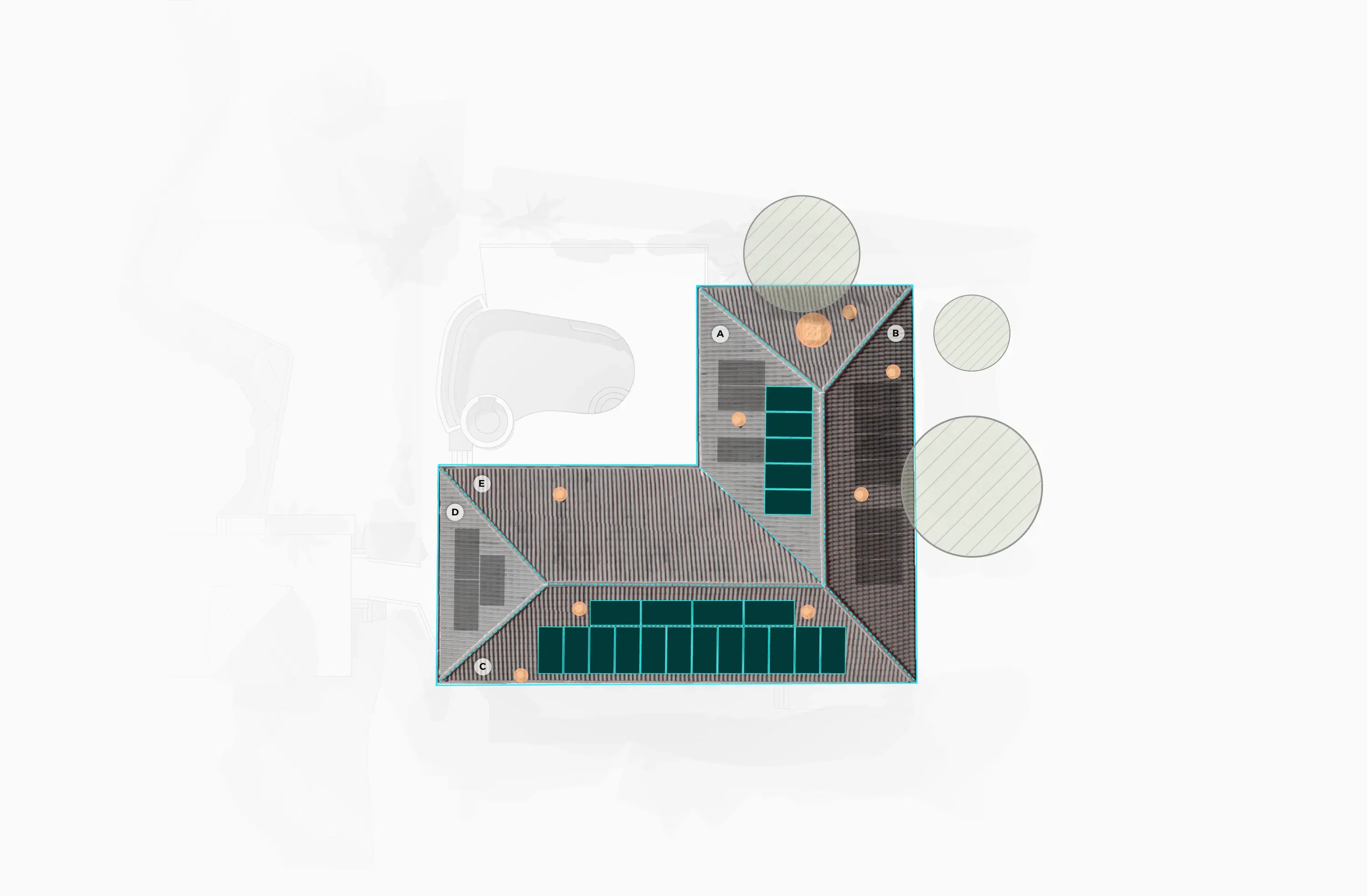 AI-Optimized Panel Placement feature of SolarGenix